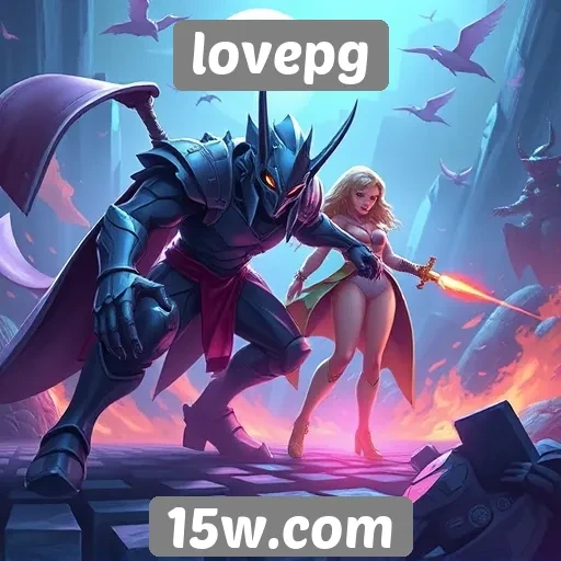 Recursos exclusivos do site de jogos lovepg